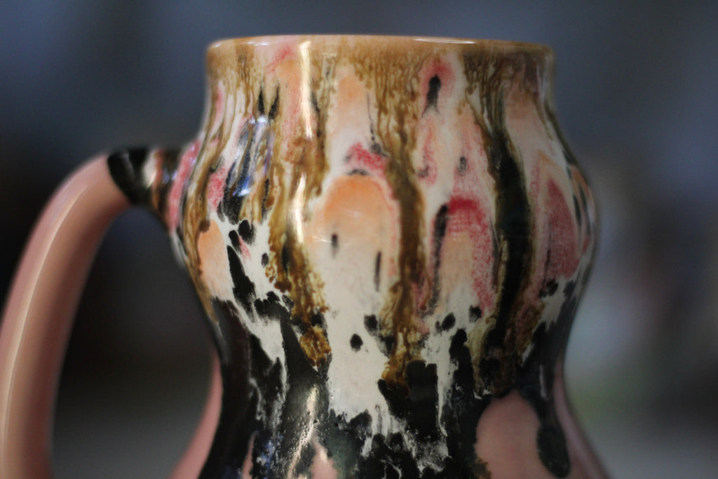 05-E Granny's Lace Gourd Mug Variation - TOP SHELF, 22 oz.