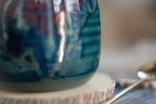 11-D New Wave Textured  Mug, 17 oz.