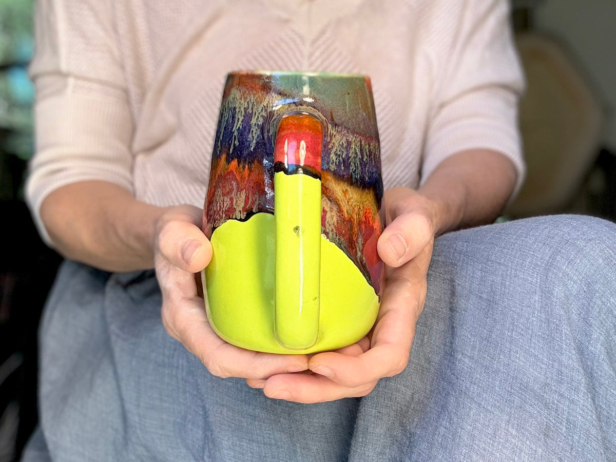 14-C Rainbow Strata Mug, 23 oz.