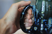 Load image into Gallery viewer, 11-E Blue EXPERIMENT Barely Flared Textured Divot Mug, 20 oz.