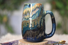 Load image into Gallery viewer, 11-C  Blue 'FLOW' PROTOTYPE Mug - MISFIT, 20 oz. - 15% off