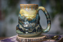 Load image into Gallery viewer, 13-D EXPERIMENT Barely Flared Textured Divot 'Cuddle' Mug, 19 oz.