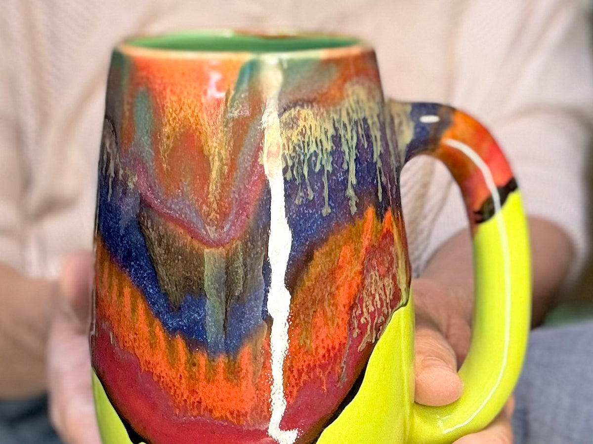 14-C Rainbow Strata Mug, 23 oz.