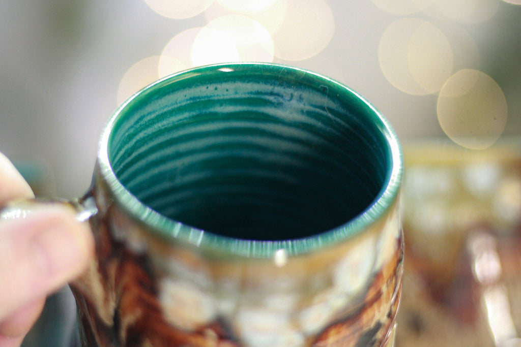 10-D Desert Oasis Textured Divot Mug, 17 oz (This listing is for one mug)