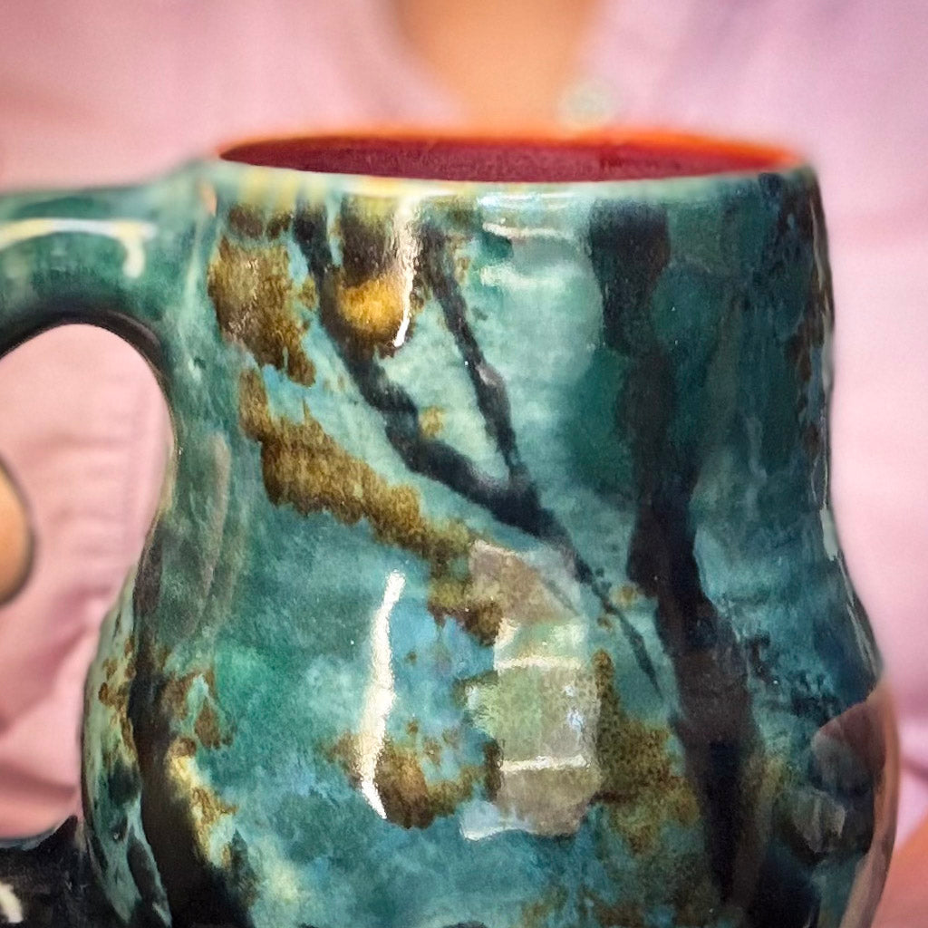 12-C Stone EXPERIMENT Curvy Mug, 16 oz.