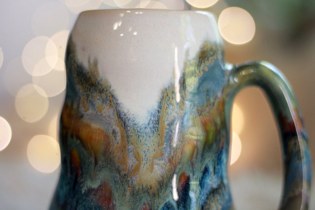 10-B Smokey Mountain Gourd Mug, 20 oz.