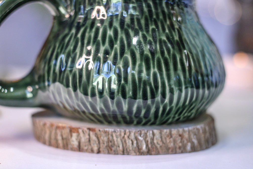 13-D Evergreen Christmas Textured Squat Mug - MISFIT, 19 oz. - 10% off