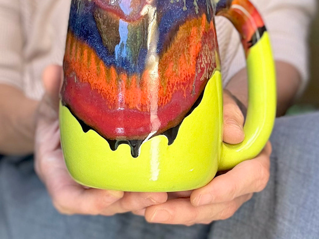 14-C Rainbow Strata Mug, 23 oz.