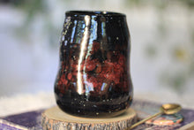 Load image into Gallery viewer, 12-F Scarlet Stellar Chaos Textured Divot Mug, 17 oz.