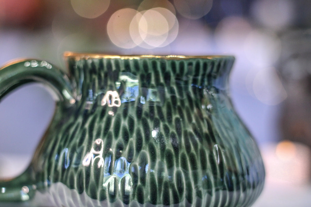 13-D Evergreen Christmas Textured Squat Mug - MISFIT, 19 oz. - 10% off