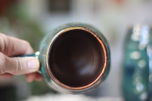 10-F Deep Blue Textured Mug, 20 oz. (This listing is for one mug)