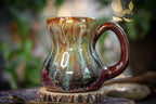 15-D Aqua Falls Acorn Gourd Mug, 17 oz.