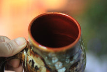 Load image into Gallery viewer, 10-C Desert Oasis Barely Flared Textured Divot Mug - TOP SHELF MISFIT, 22 oz.