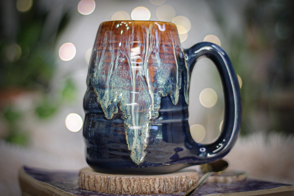 13-D New Wave Textured Mug - TOP SHELF MISFIT, 22 oz.