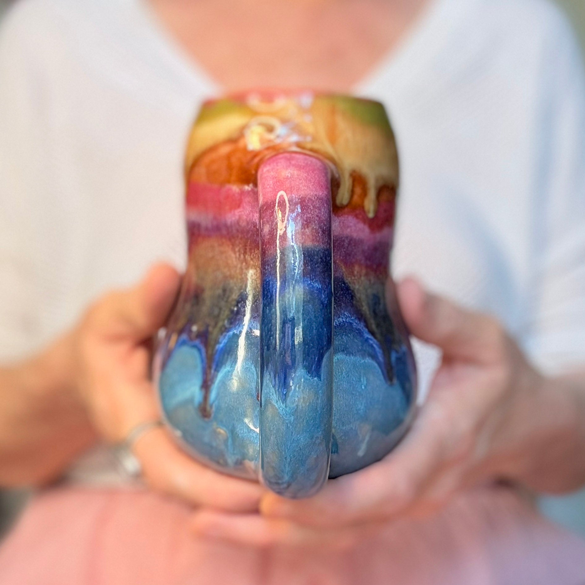 02-C Rainbow Gourd Mug, 20 oz.