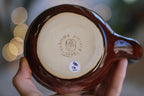 01-B+ Desert Oasis Barely Flared Textured Divot Mug - TOP SHELF NEXT LEVEL, 21 oz.