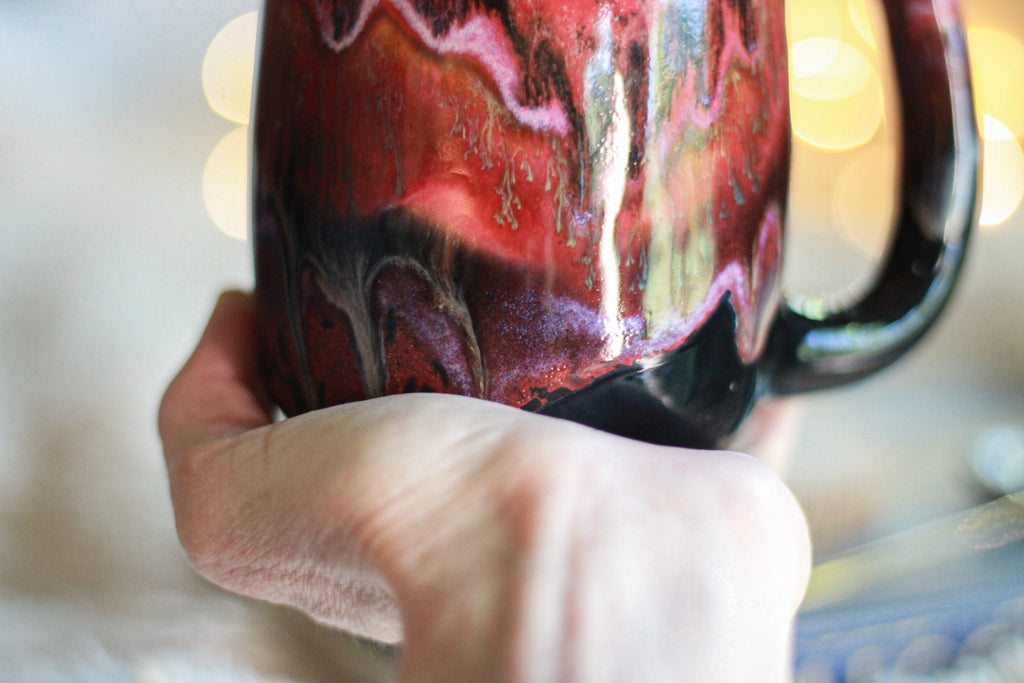 01-A Molten Variation Mug - TOP SHELF, 21 oz.