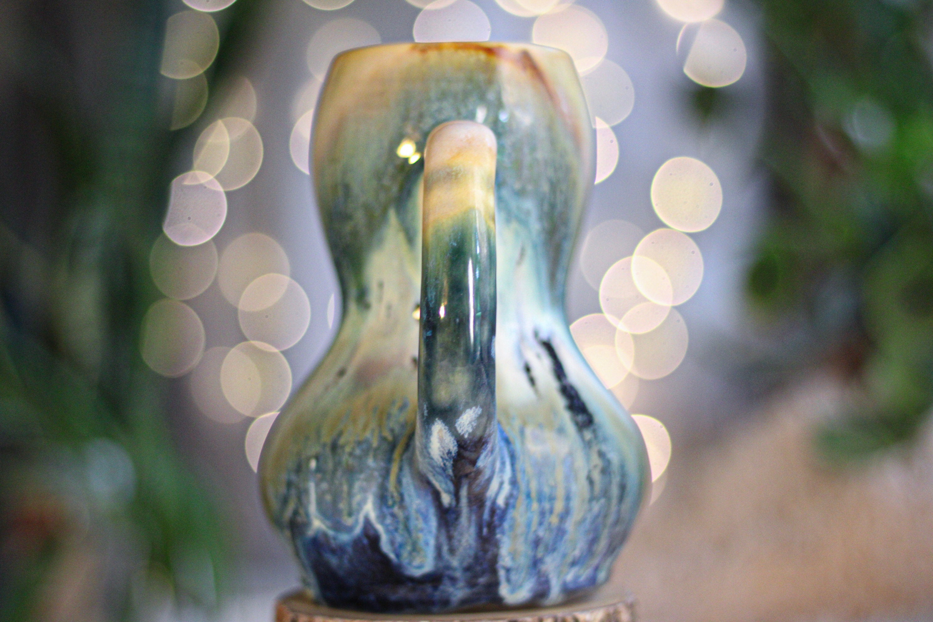 02-B Soft Earth Series Acorn Gourd Mug, 27 oz.