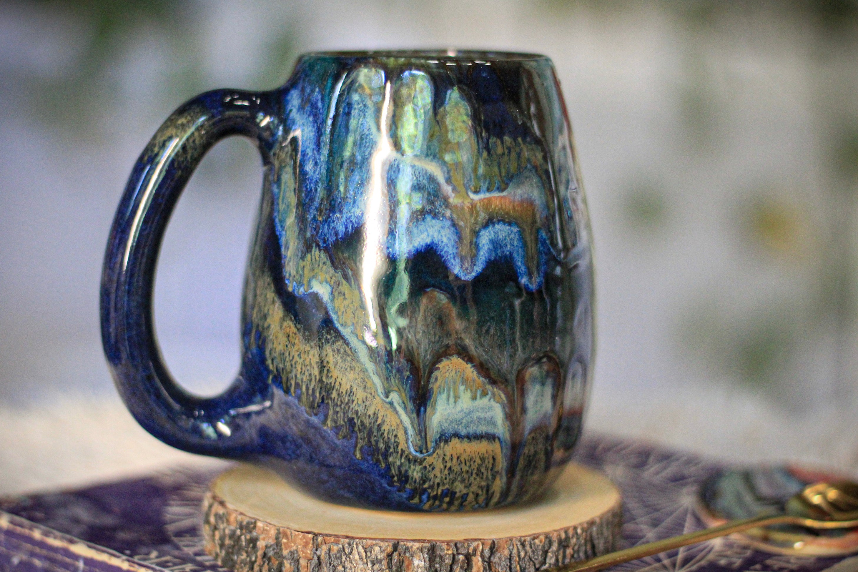 02-D Moody Blues Variation Mug, 18 oz.