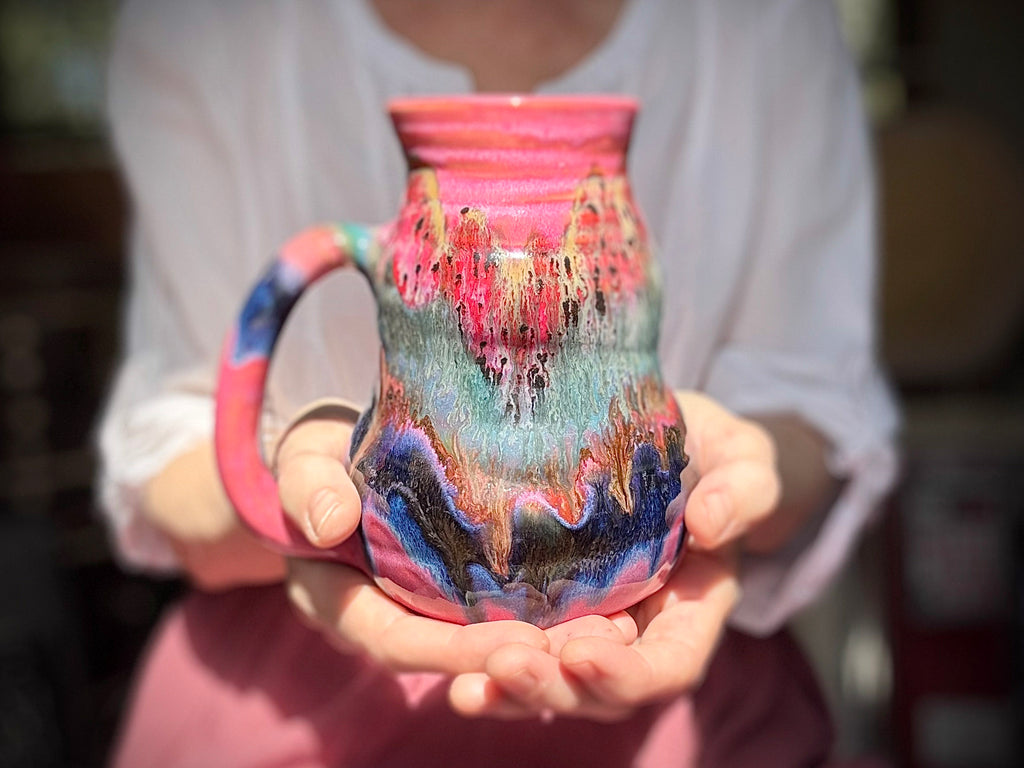 02-B Strawberry Hills Cuddle Mug - TOP SHELF MISFIT, 26 oz.
