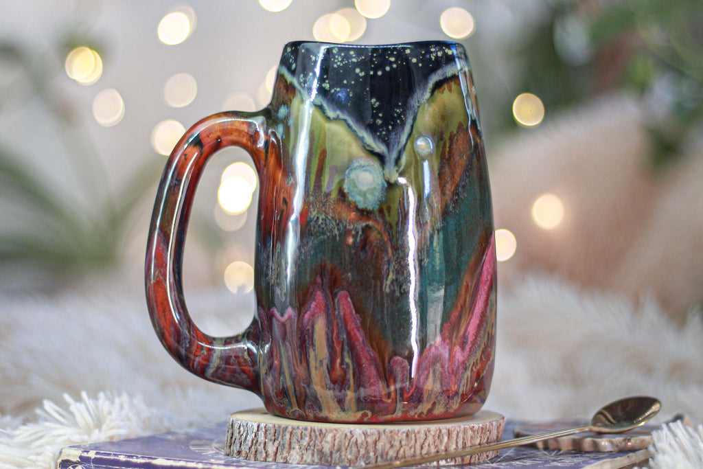 02-A Green Mountain Midnight Mug - TOP SHELF, 26 oz