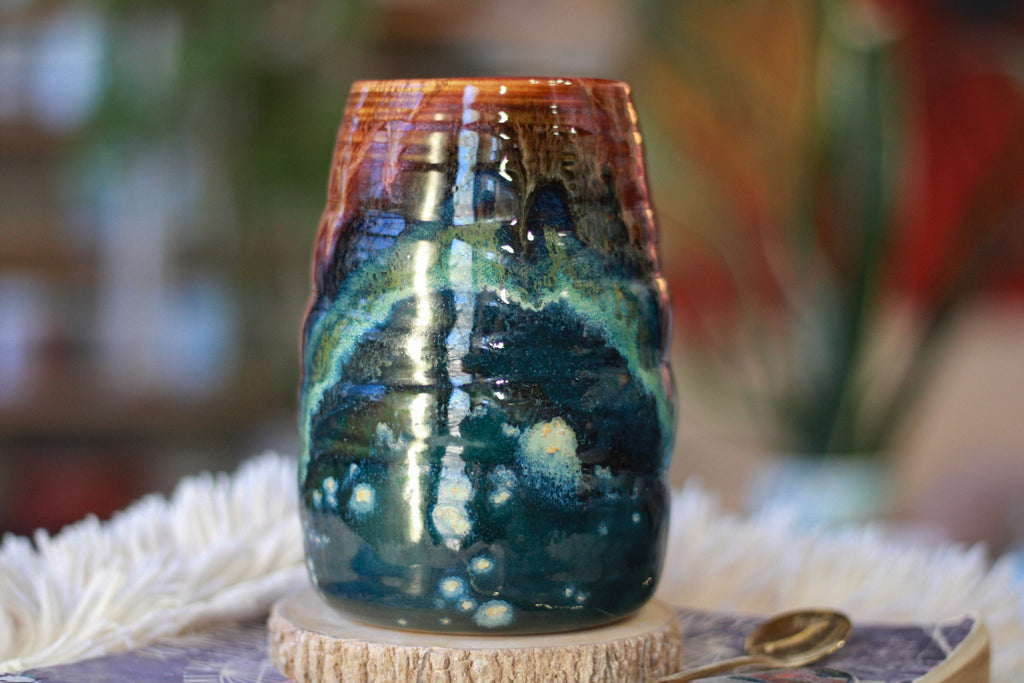 02-B Purple Haze Textured Mug - TOP SHELF, 26 oz.