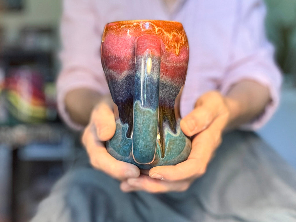 02-D EXPERIMENT Curvy Mug, 17 oz.