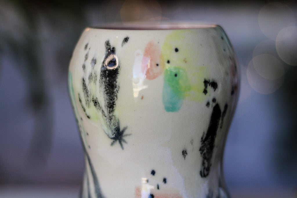 12-D Atomic Jazz Acorn Gourd Mug, 20 oz.