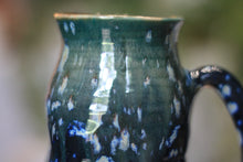 Load image into Gallery viewer, 11-E Blue EXPERIMENT Barely Flared Textured Divot Mug, 20 oz.