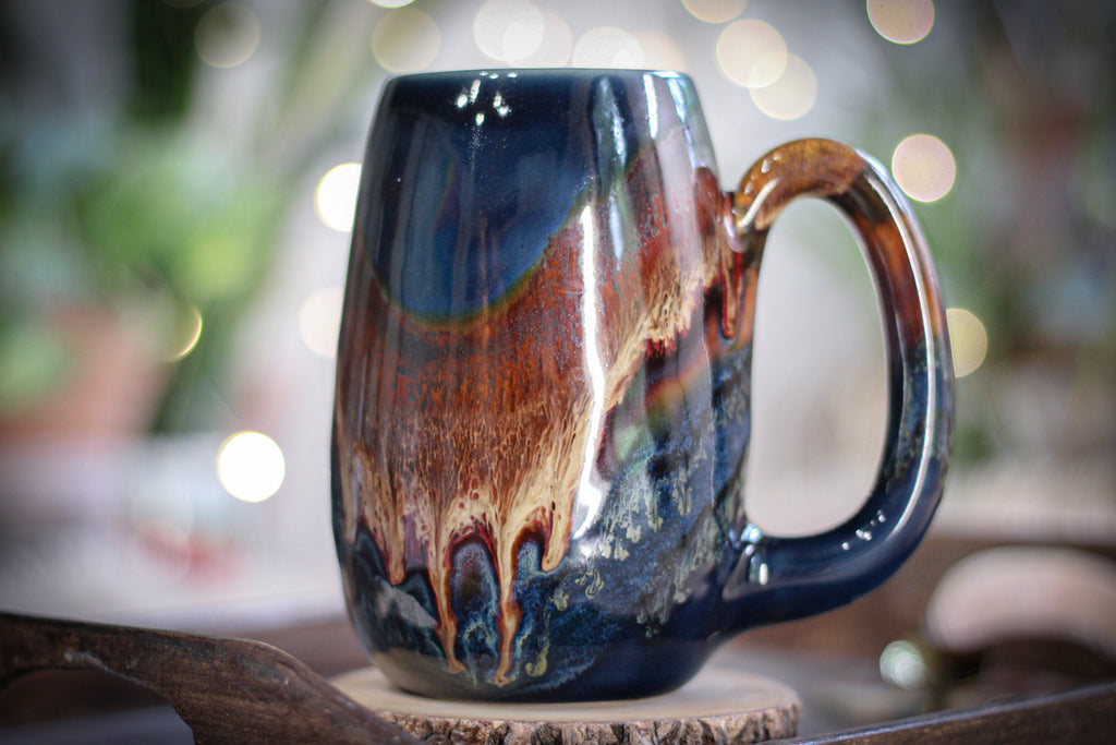 13-D Fire & Ice Mug, 22 oz.