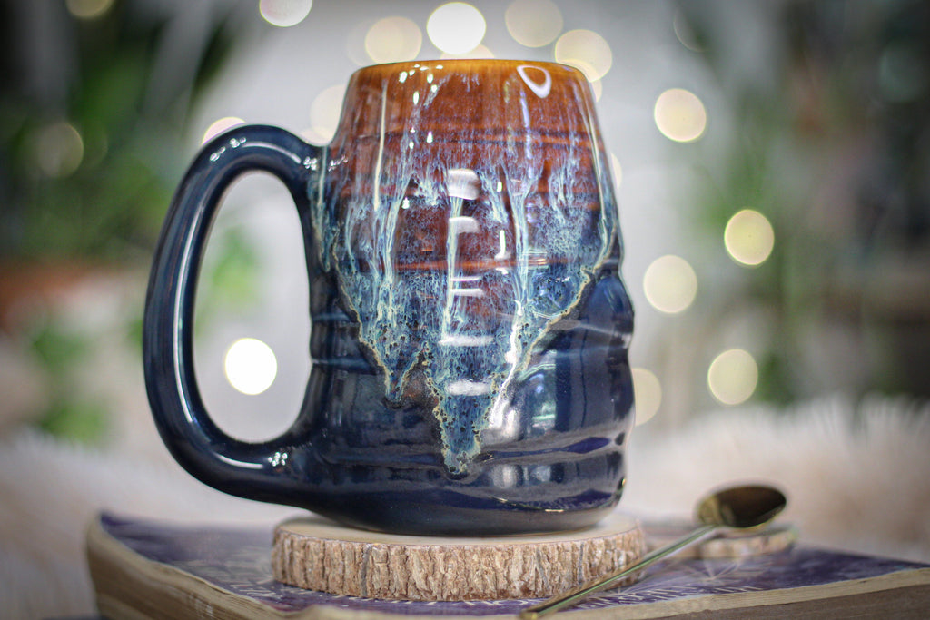 13-D New Wave Textured Mug - TOP SHELF MISFIT, 22 oz.