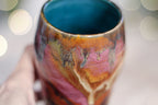 12-C Amber 'Flow' Acorn Beer Cup, 15 oz.