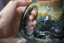 Load image into Gallery viewer, 13-D EXPERIMENT Barely Flared Textured Divot 'Cuddle' Mug, 19 oz.