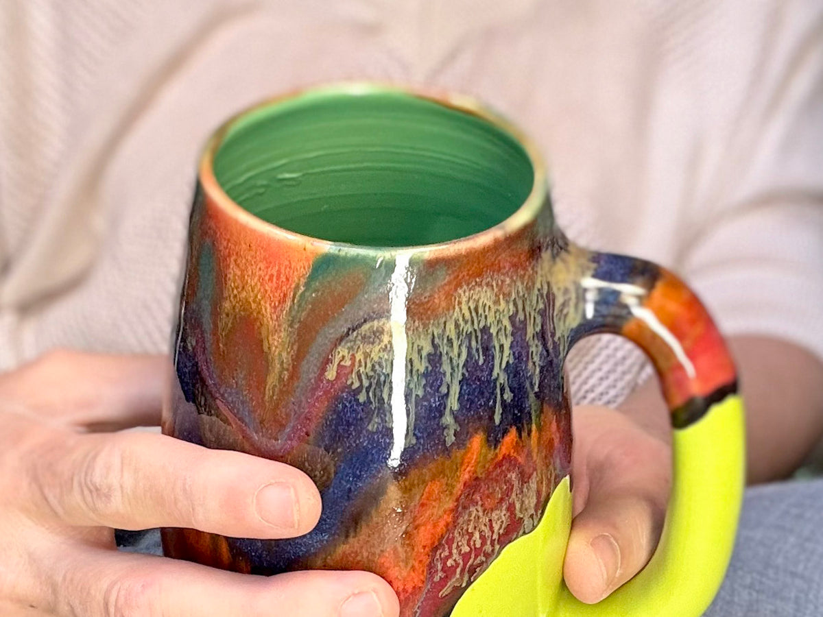 14-C Rainbow Strata Mug, 23 oz.