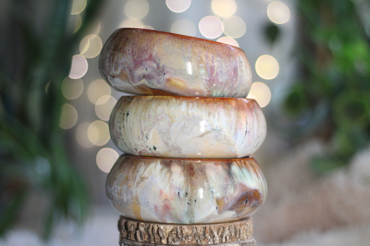 21-G Wabi-Sabi Treat Bowl, 8-10 oz. (This listing is for one bowl)