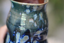 Load image into Gallery viewer, 11-E Blue EXPERIMENT Barely Flared Textured Divot Mug, 20 oz.