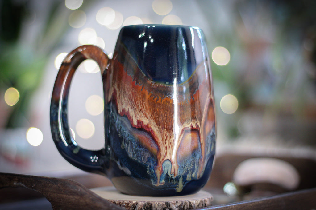 13-D Fire & Ice Mug, 22 oz.