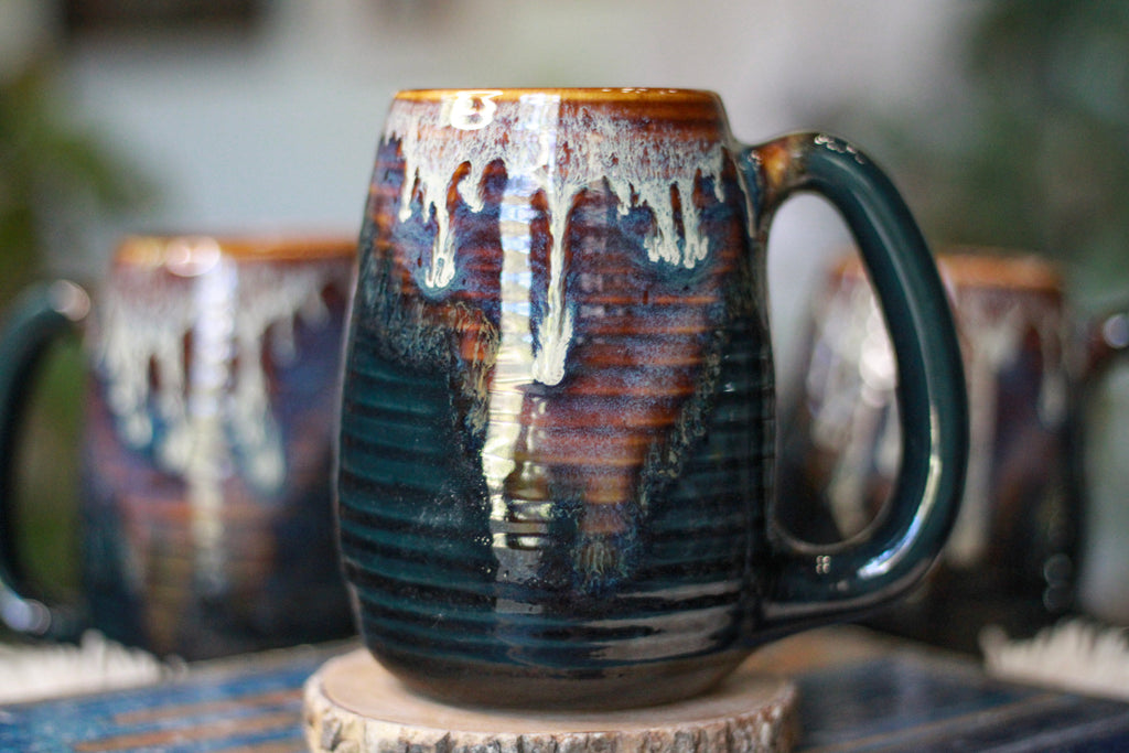 11-F New Wave Textured Mug, 20 oz. (This listing is for one mug)