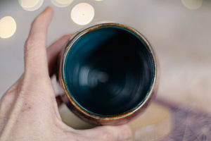 12-C Amber 'Flow' Acorn Beer Cup, 15 oz.
