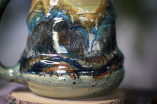 Load image into Gallery viewer, 13-D EXPERIMENT Barely Flared Textured Divot 'Cuddle' Mug, 19 oz.