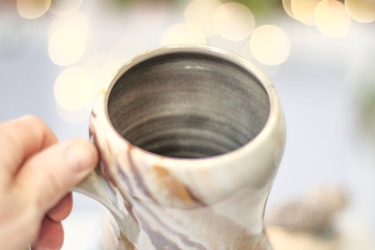 11-D Soft Earth Series PROTOTYPE Gourd Mug, 19 oz.
