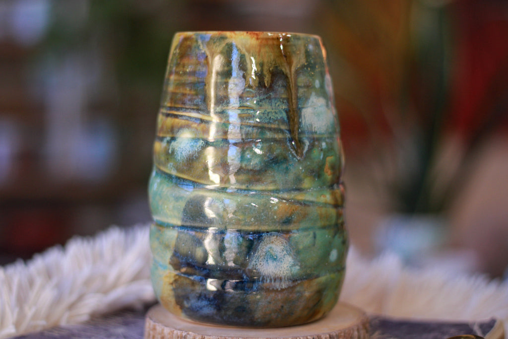 14-E Whimsy Textured Mug, 24 oz.