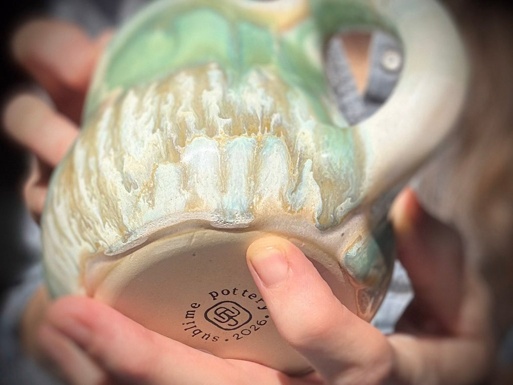 13-F Soft Earth Mid Mod Mug, 17 oz. (This listing is for one mug)