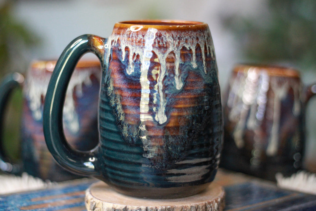 11-F New Wave Textured Mug, 20 oz. (This listing is for one mug)