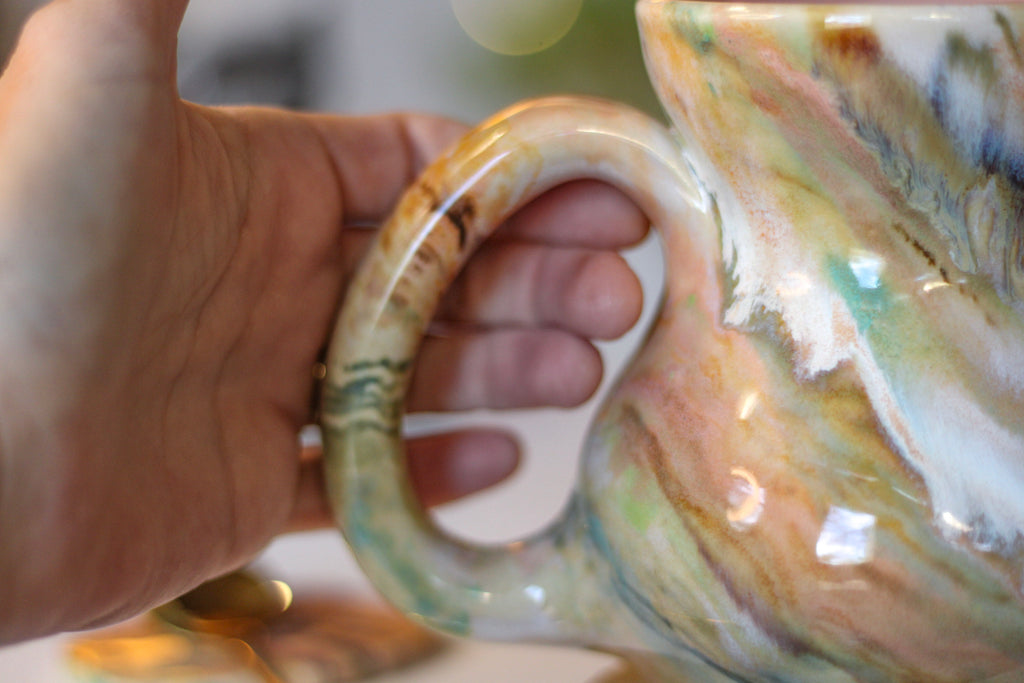 13-B EXPERIMENT Acorn Gourd Mug, 20 oz.