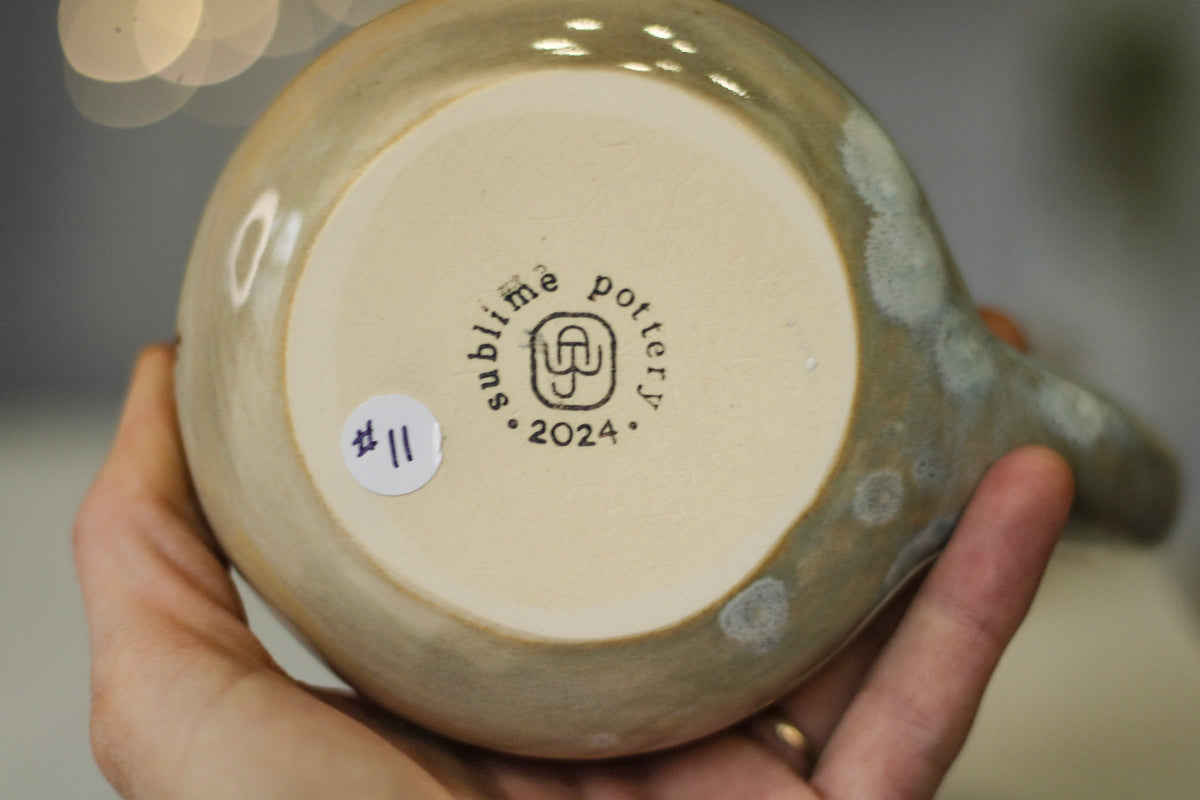 11-D Soft Earth Series PROTOTYPE Gourd Mug, 19 oz.