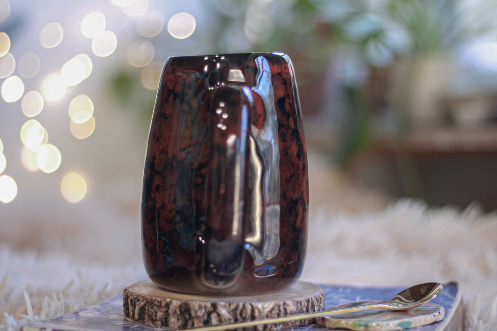 15-C Dragon's Blood Agate Mug, 18 oz.