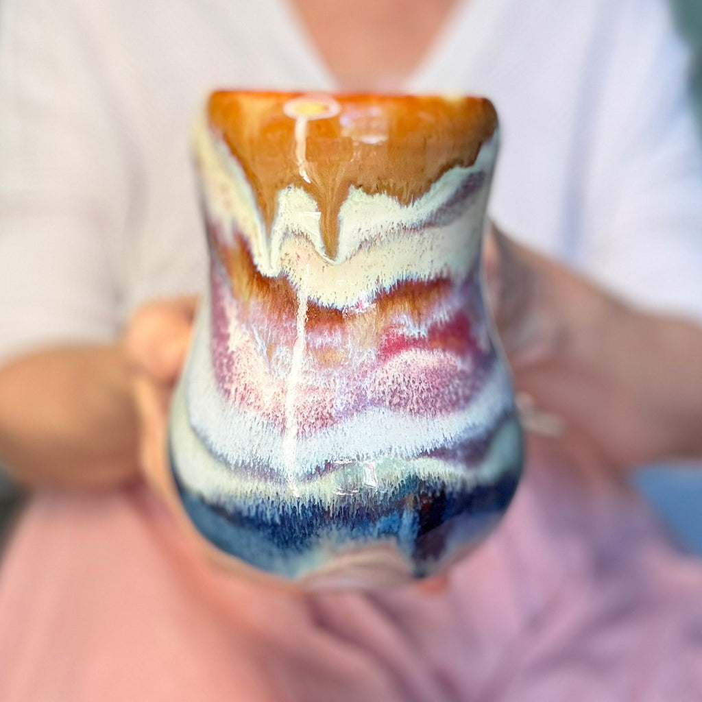 13-D Winter Rainbow Mug, 19 oz.
