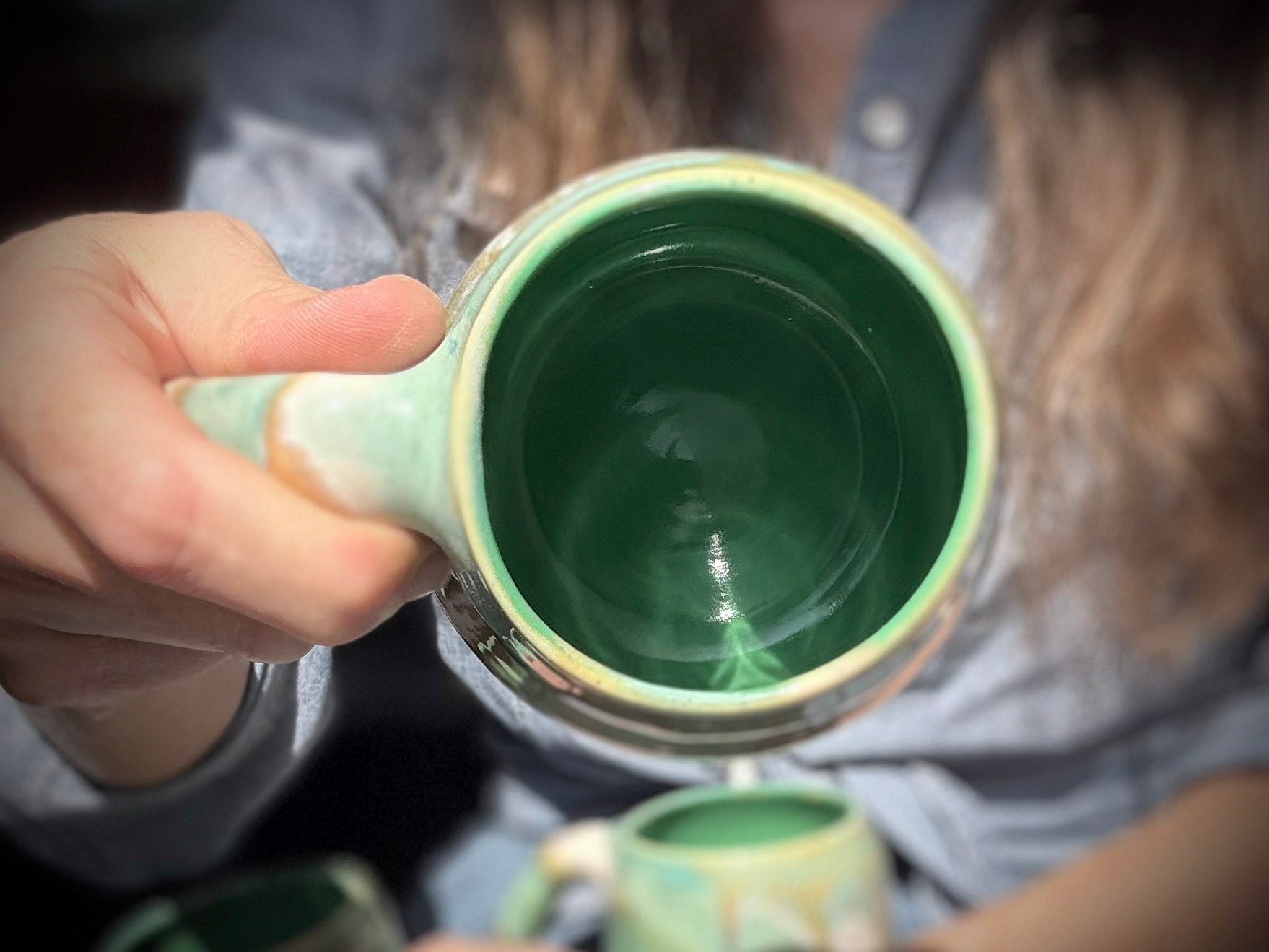 13-F Soft Earth Mid Mod Mug, 17 oz. (This listing is for one mug)