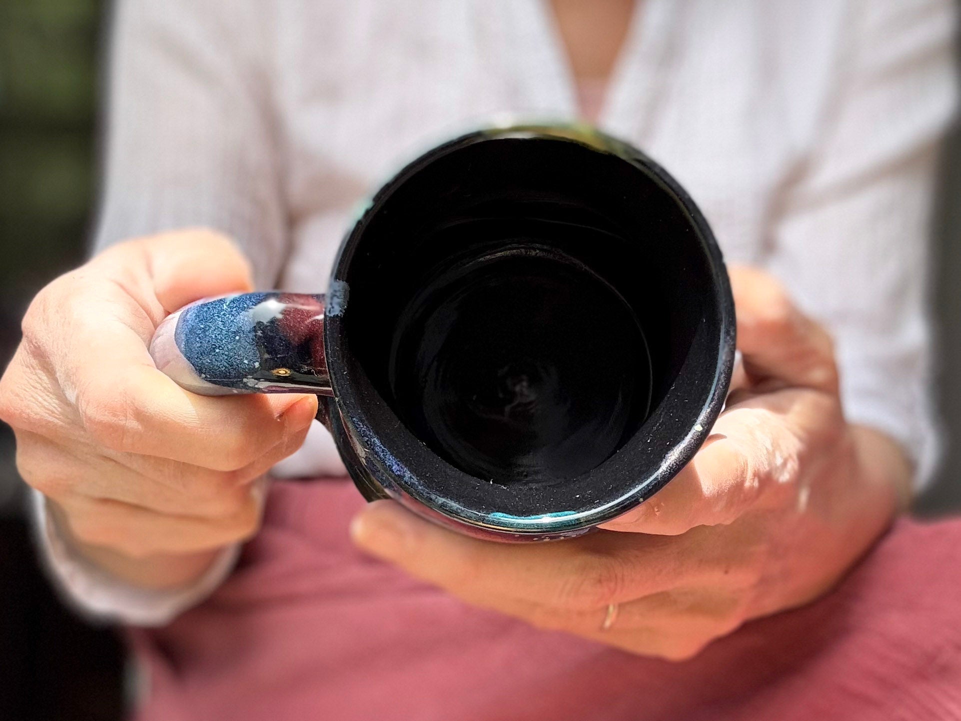 14-A Rainbow Stellar Cuddle Mug - TOP SHELF, 22 oz.